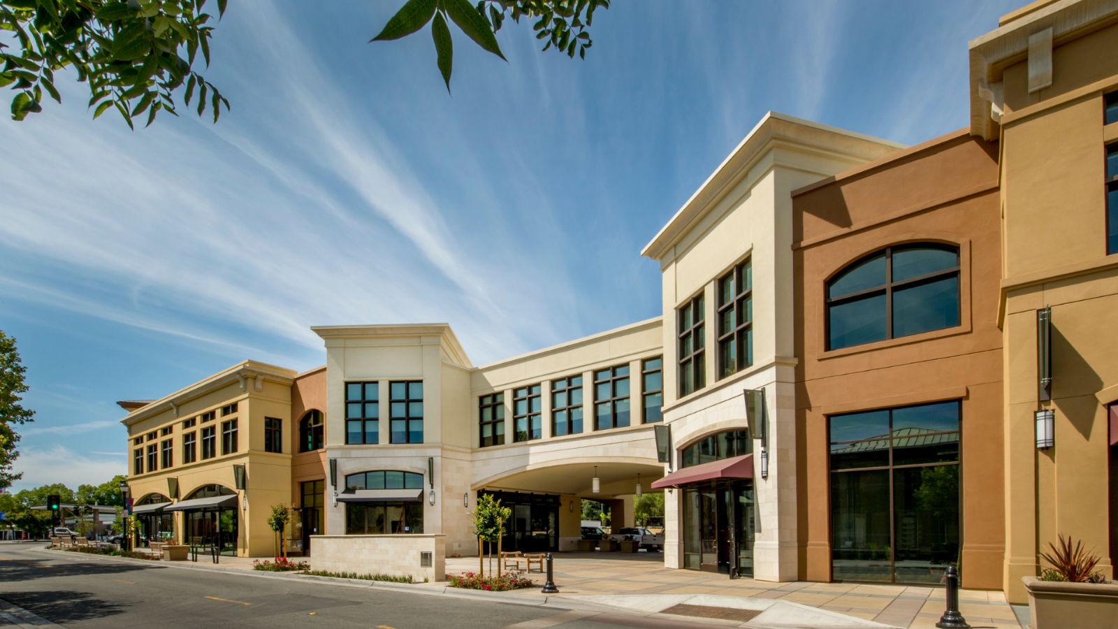 A commercial storefront building — Oso cleans offices, storefronts, and business spaces across the KC metro